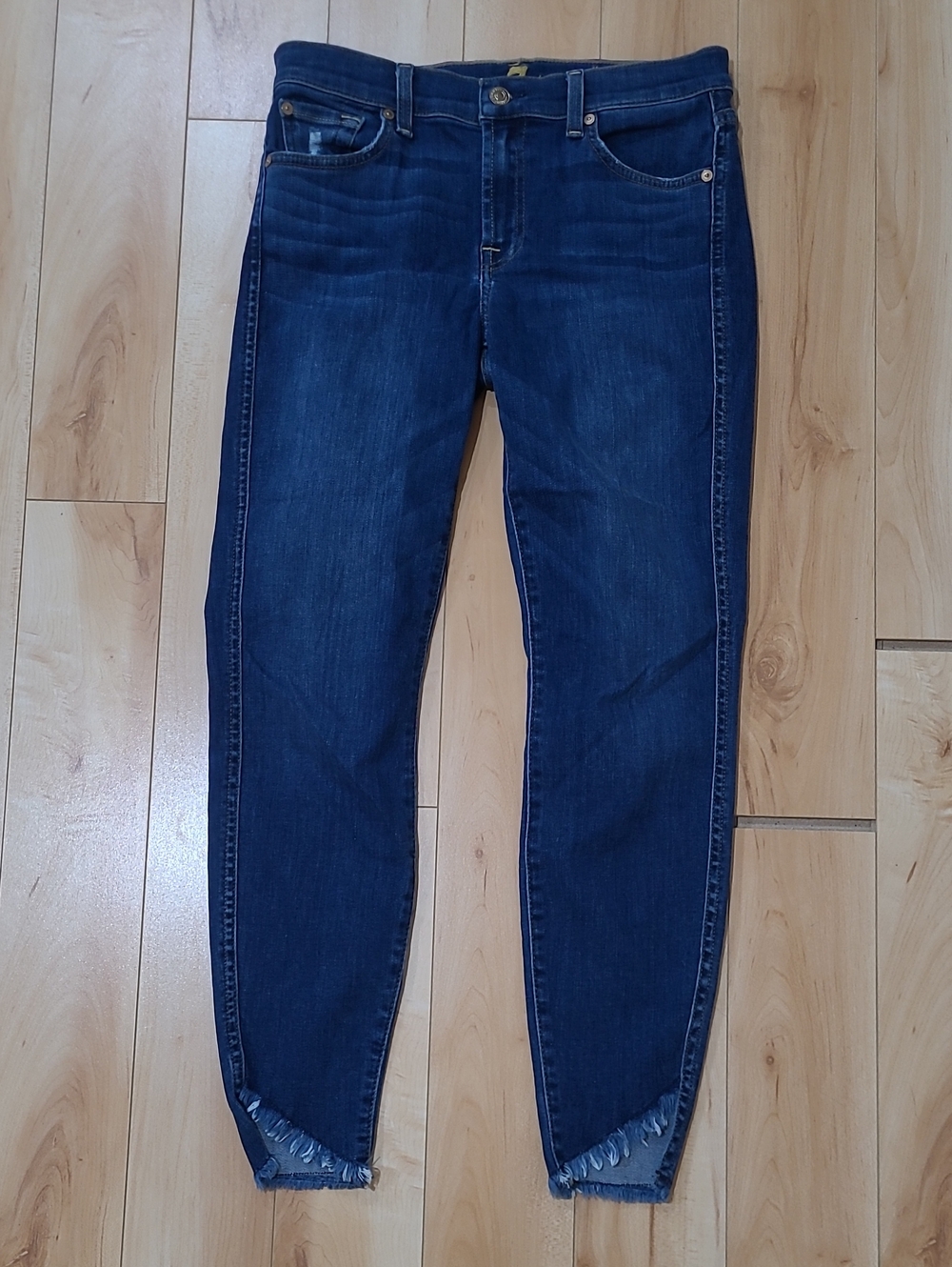 7 For All Mankind Women's Size 27 The Ankle Skinny Jeans